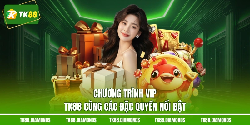 Chương trình VIP TK88 cùng các đặc quyền nổi bật