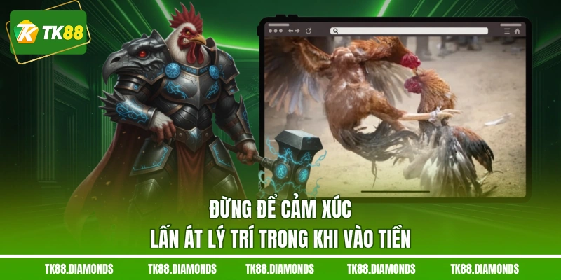 Đừng để cảm xúc lấn át lý trí trong khi vào tiền