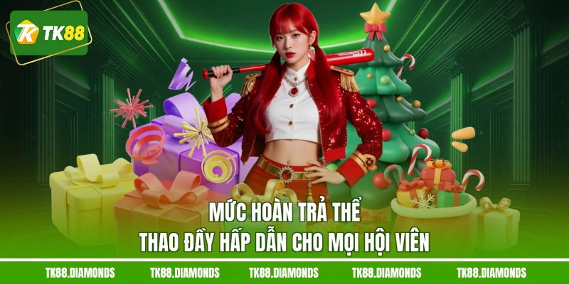 Mức hoàn trả thể thao đầy hấp dẫn cho mọi hội viên