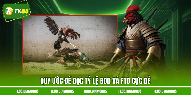 Quy ước để đọc tỷ lệ BDD và FTD cực dễ