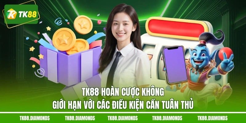 TK88 hoàn cược không giới hạn với các điều kiện cần tuân thủ