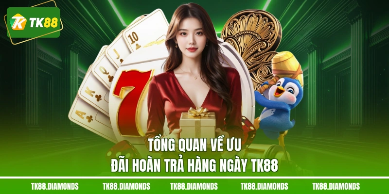 Tổng quan về ưu đãi hoàn trả hàng ngày TK88